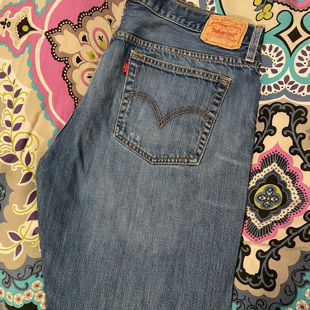 Blue Levi jeans